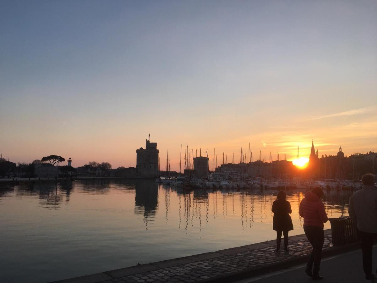La Rochelle Grosse Horloge / Port Lägenhet Exteriör bild